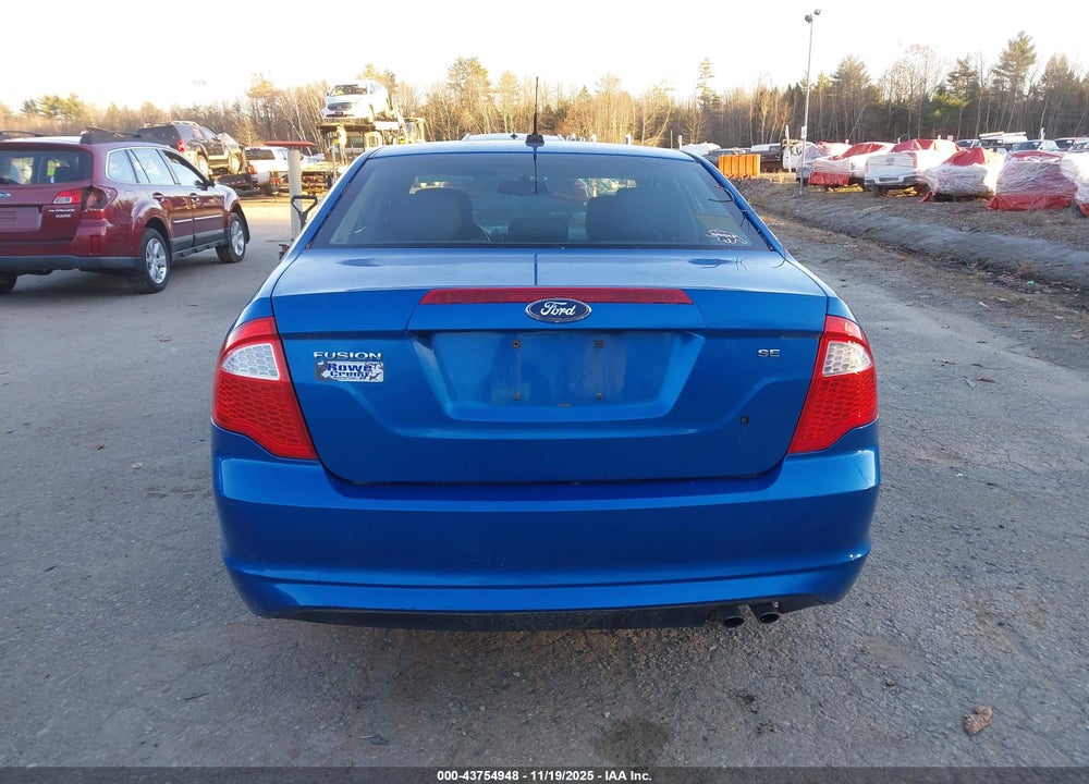2011 FORD FUSION SE VIN: 3FAHP0HA7BR289270