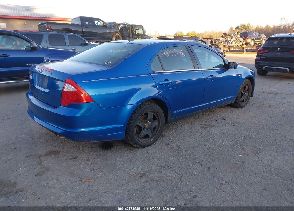 2011 FORD FUSION SE VIN: 3FAHP0HA7BR289270