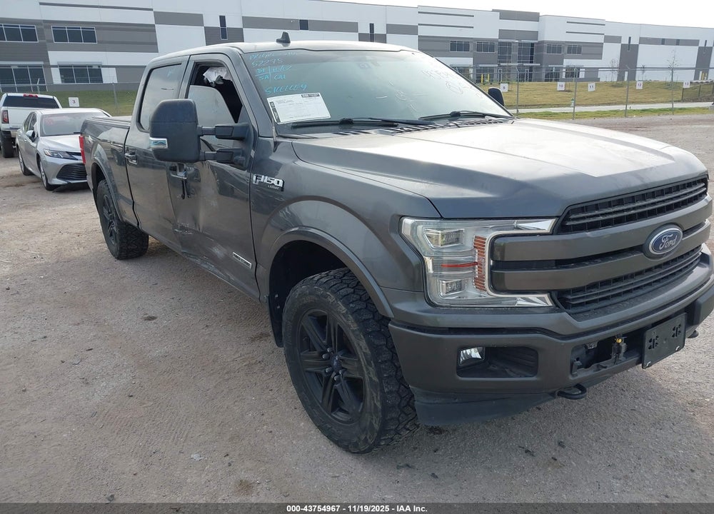 2019 FORD F-150 LARIAT VIN: 1FTFW1E15KFB16729