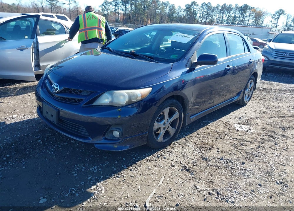 2011 TOYOTA COROLLA S VIN: 2T1BU4EE9BC666713