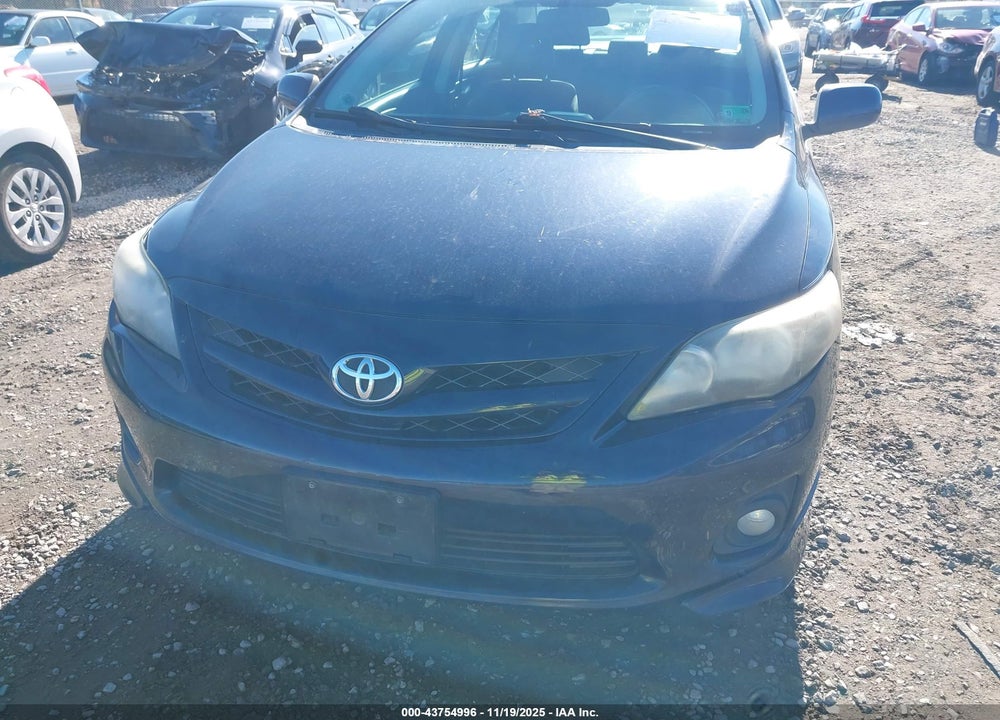 2011 TOYOTA COROLLA S VIN: 2T1BU4EE9BC666713