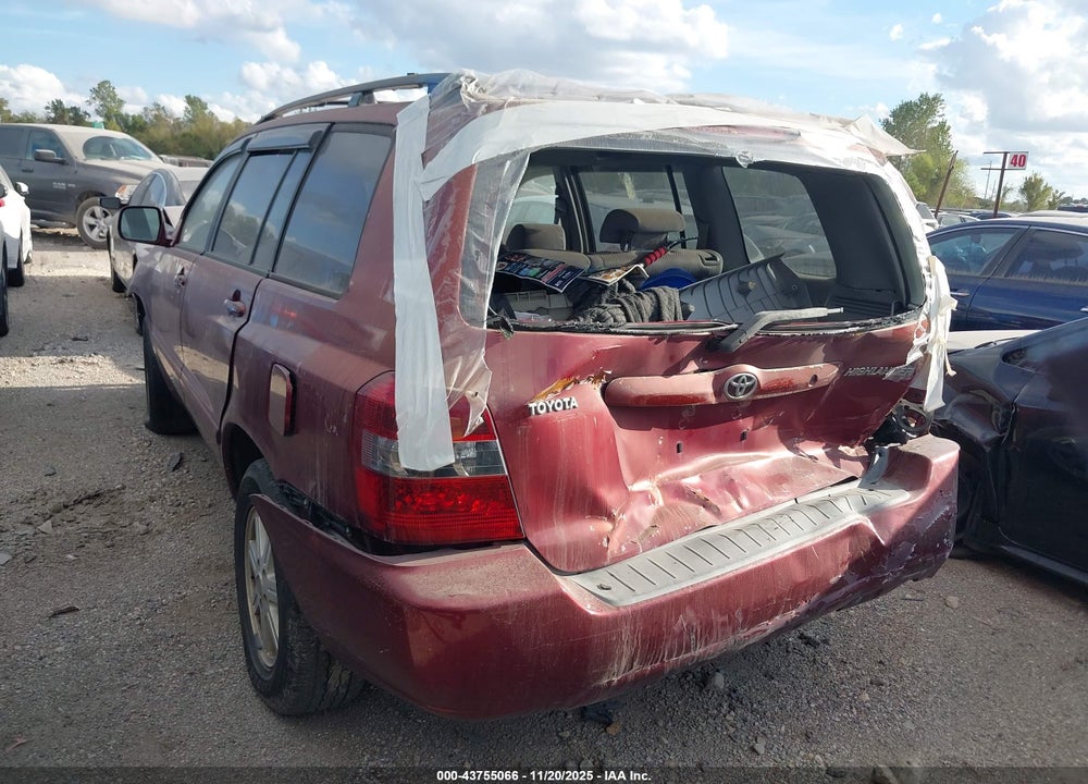 2004 TOYOTA HIGHLANDER VIN: JTEGD21AX40096033
