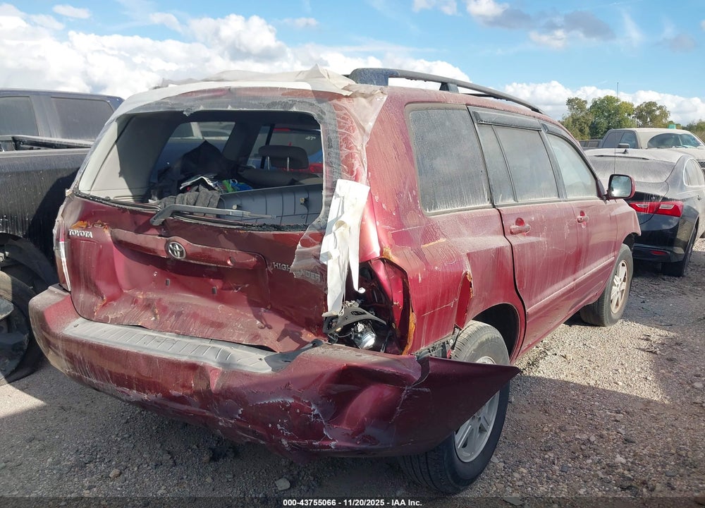 2004 TOYOTA HIGHLANDER VIN: JTEGD21AX40096033