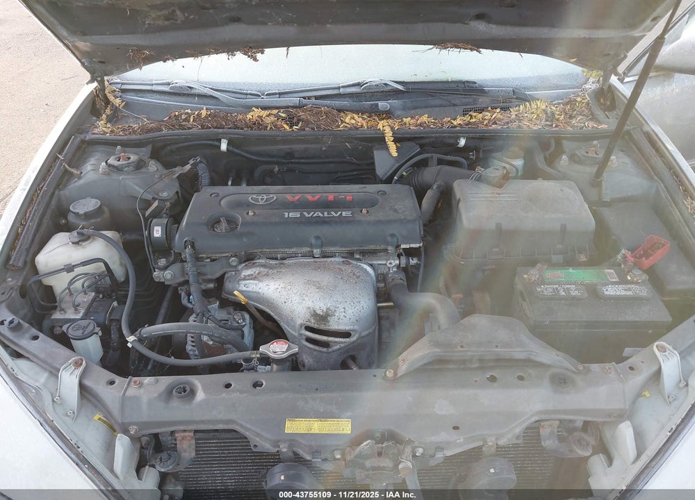 2002 TOYOTA CAMRY XLE VIN: 4T1BE30K62U606665