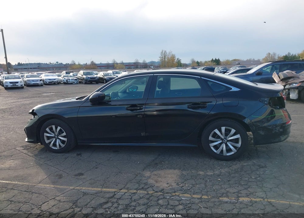 2025 HONDA CIVIC LX VIN: 2HGFE2F28SH596846