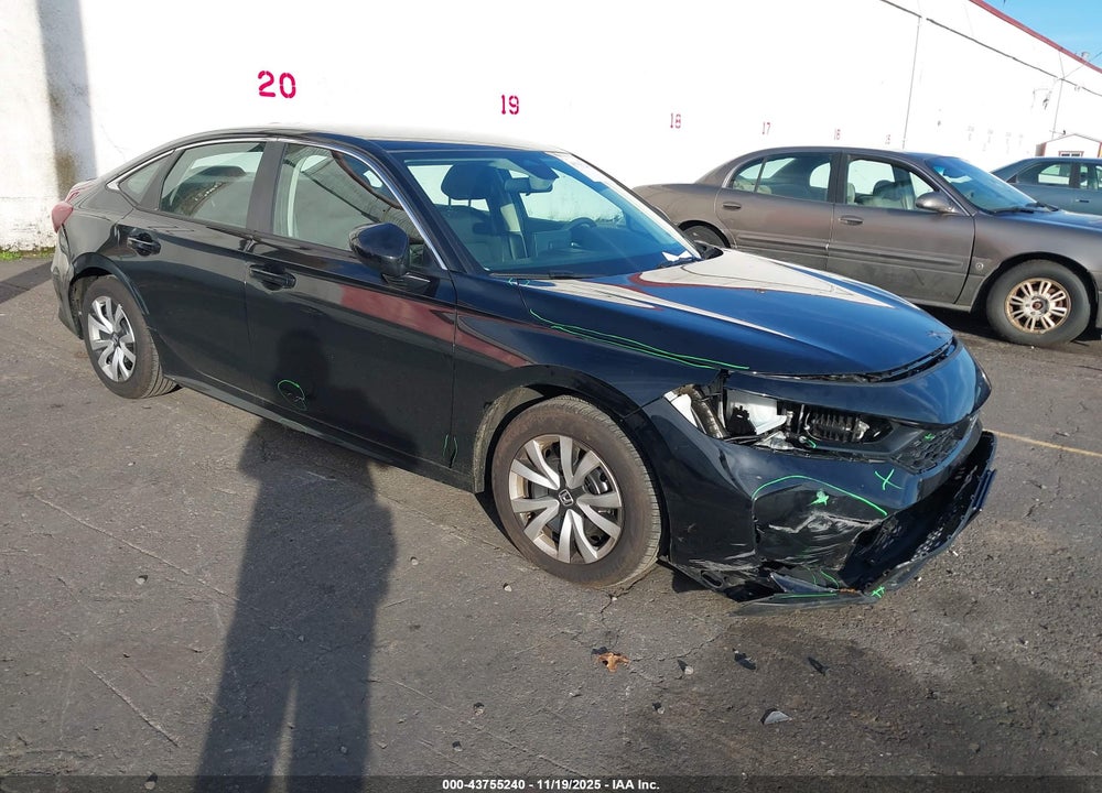 2025 HONDA CIVIC LX VIN: 2HGFE2F28SH596846