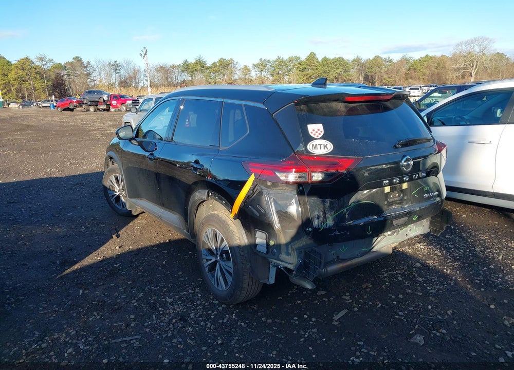 2021 NISSAN ROGUE SV INTELLIGENT AWD VIN: JN8AT3BBXMW203349