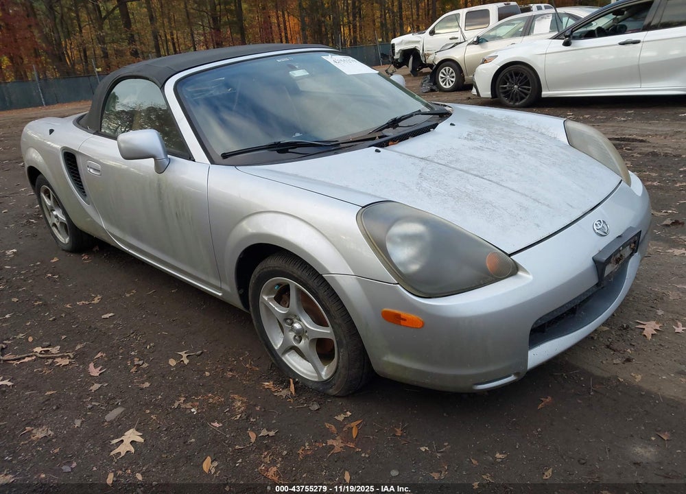 2002 TOYOTA MR2 SPYDER VIN: JTDFR320220050805