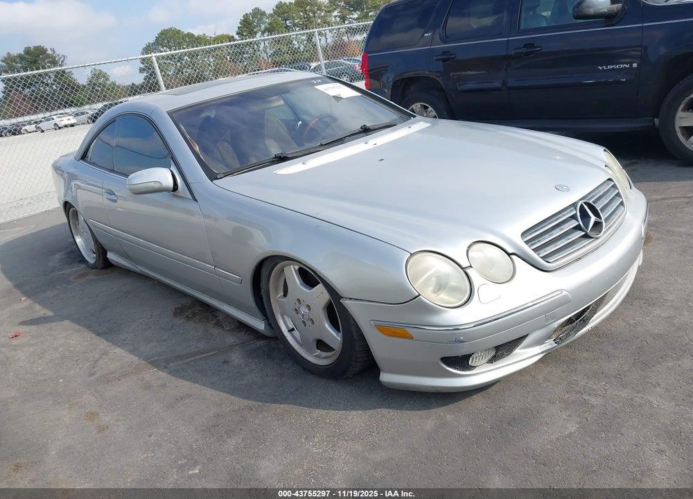 2002 MERCEDES-BENZ CL 500 VIN: WDBPJ75J22A021787