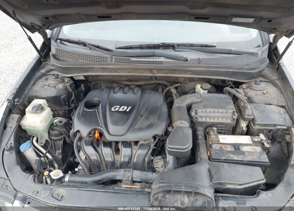2011 HYUNDAI SONATA SE VIN: 5NPEC4AC7BH014898