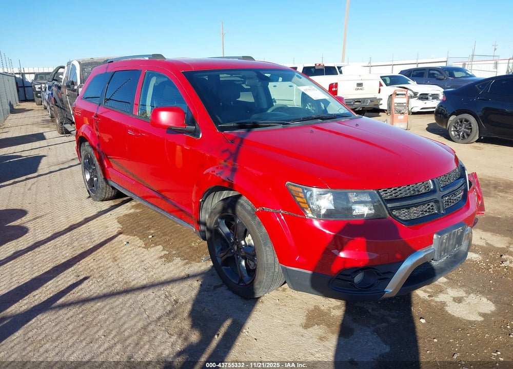 2018 DODGE JOURNEY CROSSROAD AWD VIN: 3C4PDDGG7JT467028