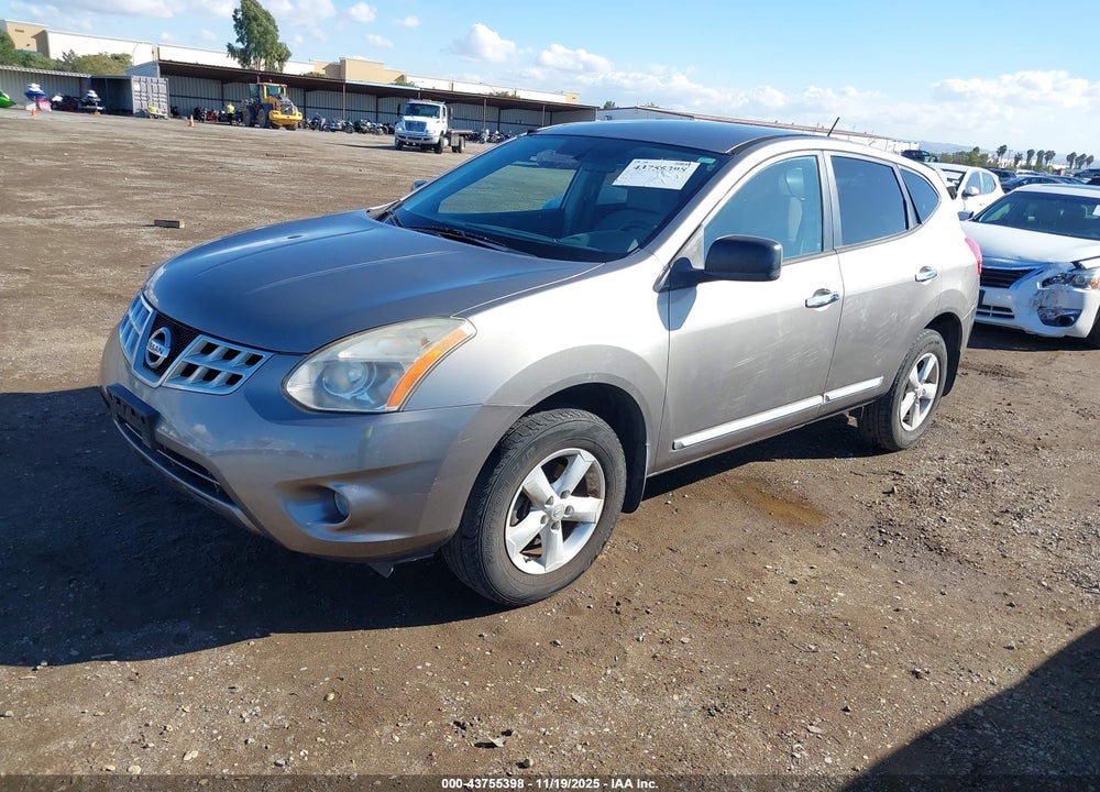 2012 NISSAN ROGUE S VIN: JN8AS5MT8CW607835