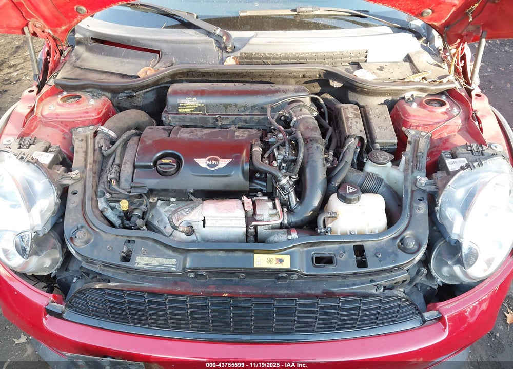 2013 MINI CLUBMAN COOPER S VIN: WMWZG3C5XDTY32510