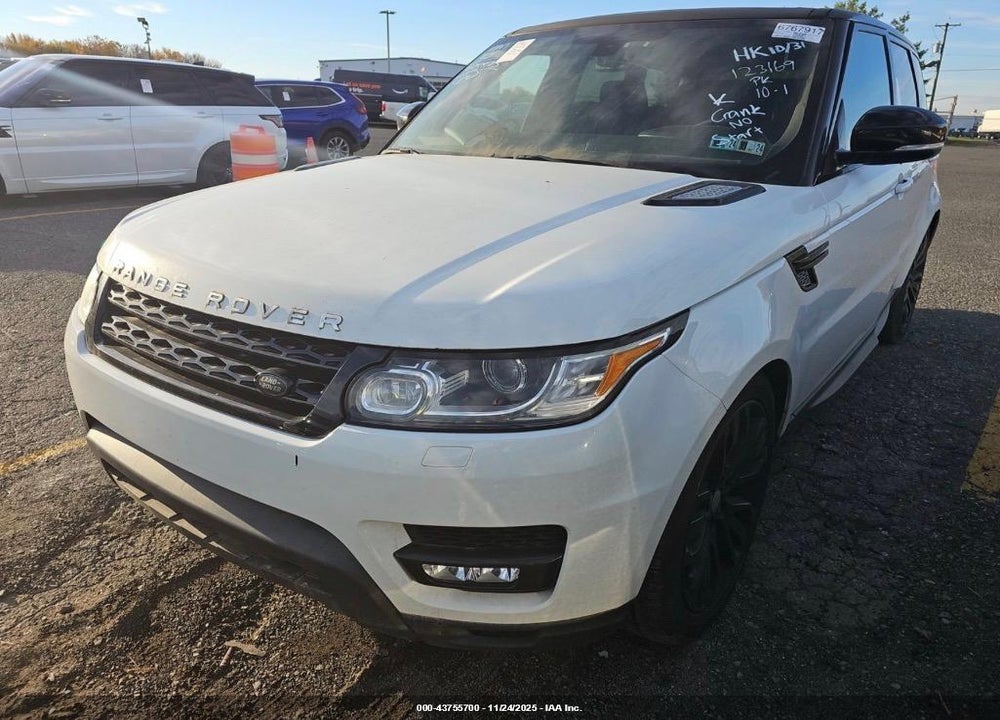2016 LAND ROVER RANGE ROVER SPORT VIN: SALWR2EF9GA123169