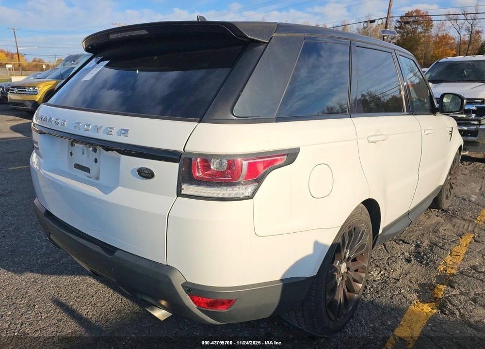2016 LAND ROVER RANGE ROVER SPORT VIN: SALWR2EF9GA123169