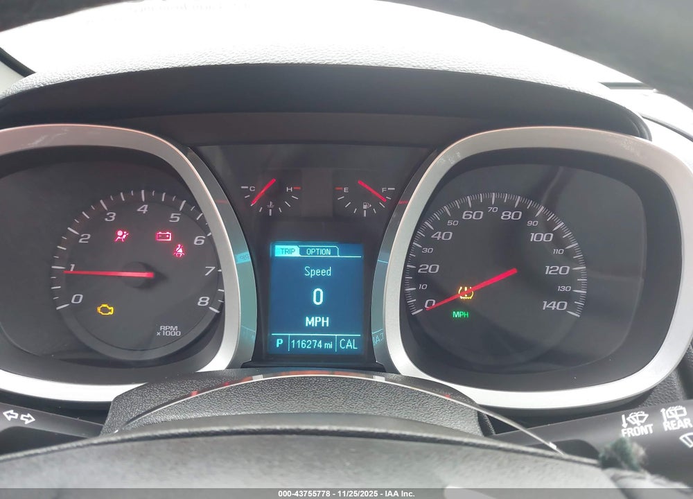 2015 CHEVROLET EQUINOX 1LT VIN: 2GNALBEK3F6217485