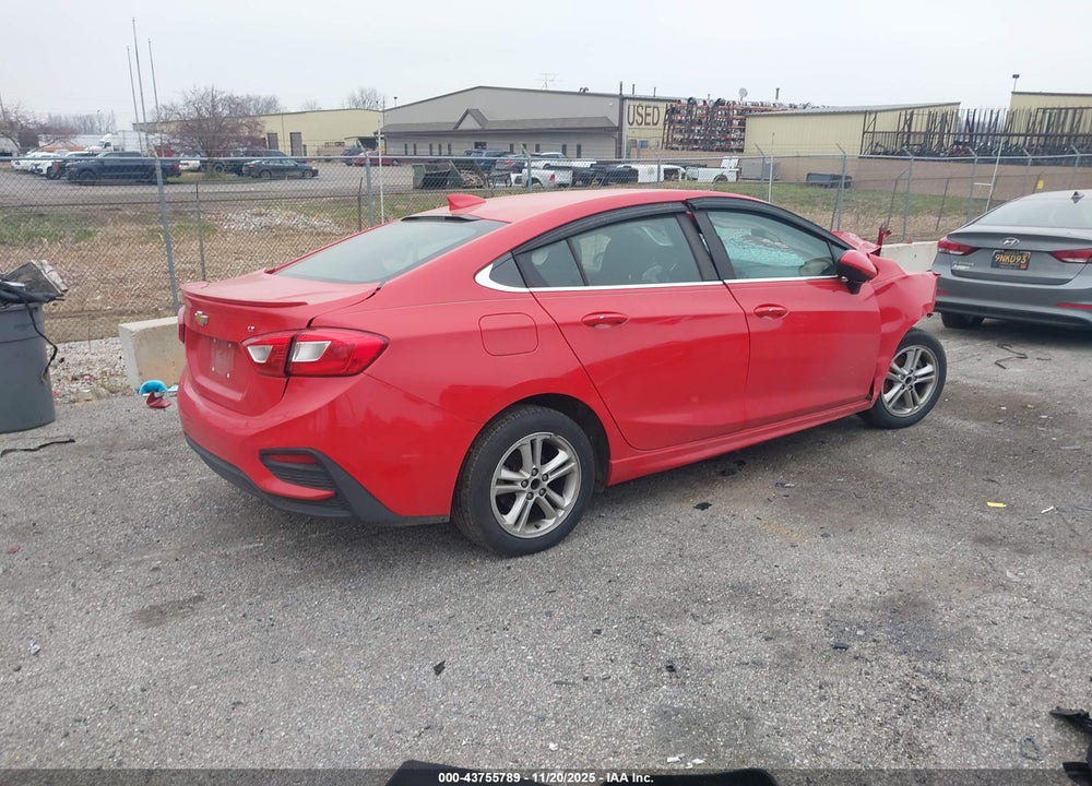 2018 CHEVROLET CRUZE LT AUTO VIN: 1G1BE5SM9J7102776