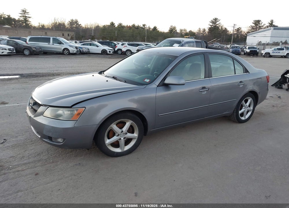2007 HYUNDAI SONATA LIMITED/SE V6 VIN: 5NPEU46F37H183839