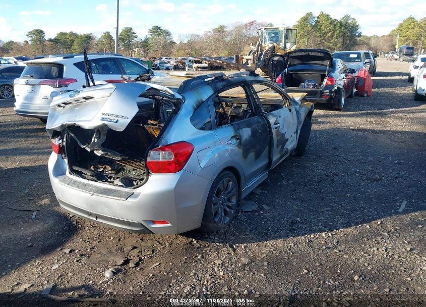 2015 SUBARU IMPREZA 2.0I SPORT PREMIUM VIN: JF1GPAU61FH283085