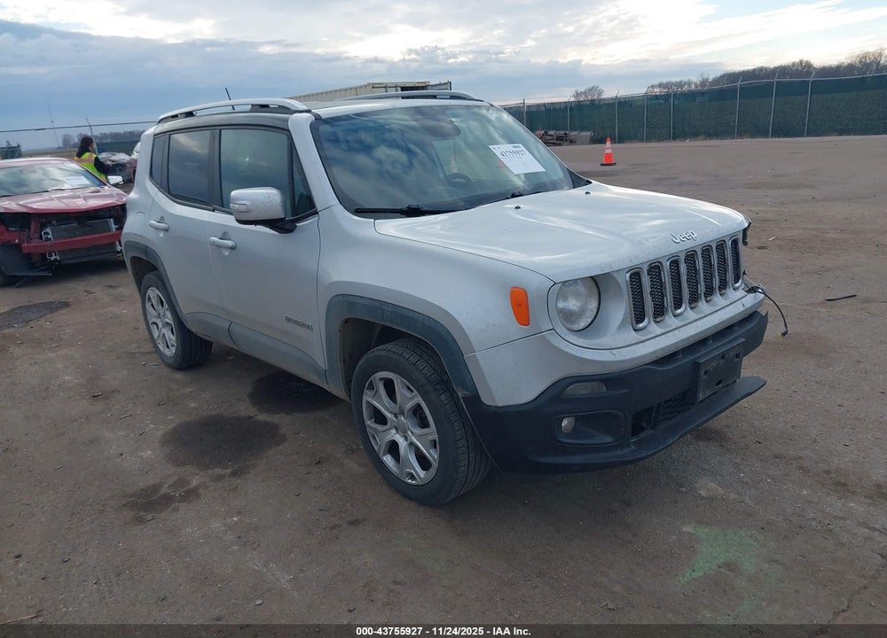 2017 JEEP RENEGADE LIMITED 4X4 VIN: ZACCJBDBXHPE54490