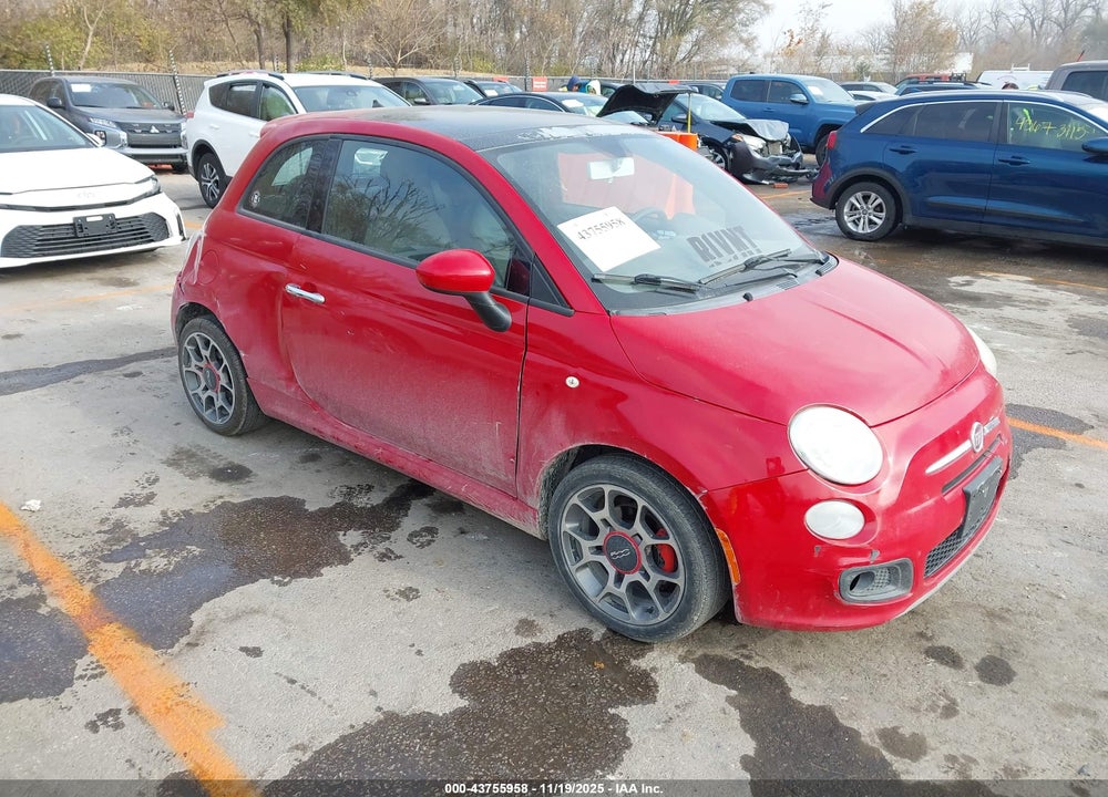 2012 FIAT 500 SPORT VIN: 3C3CFFBR3CT126441