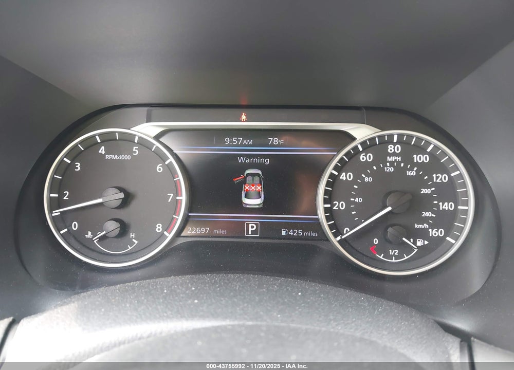 2025 NISSAN SENTRA SV VIN: 3N1AB8CVXSY276752