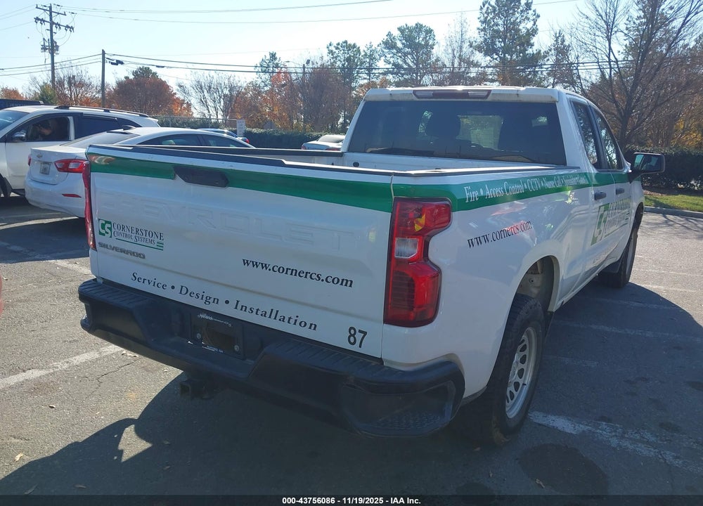 2021 CHEVROLET SILVERADO 1500 4WD STANDARD BED WT VIN: 1GCRYAEF6MZ354092