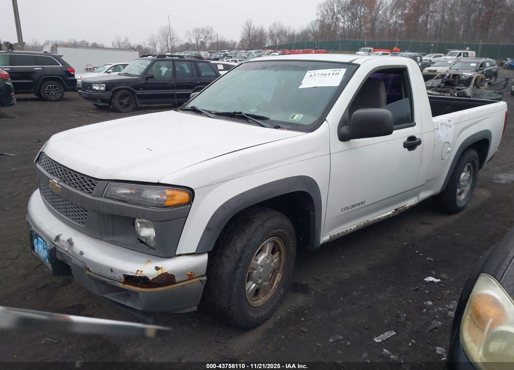 2004 CHEVROLET COLORADO FLEET VIN: 1GCCS148048176602