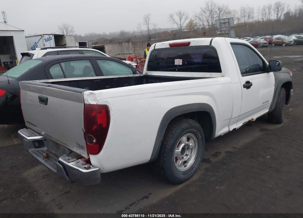 2004 CHEVROLET COLORADO FLEET VIN: 1GCCS148048176602