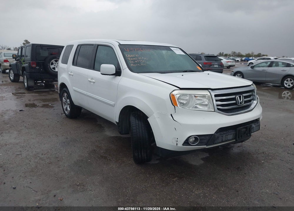 2014 HONDA PILOT EX-L VIN: 5FNYF3H58EB013848
