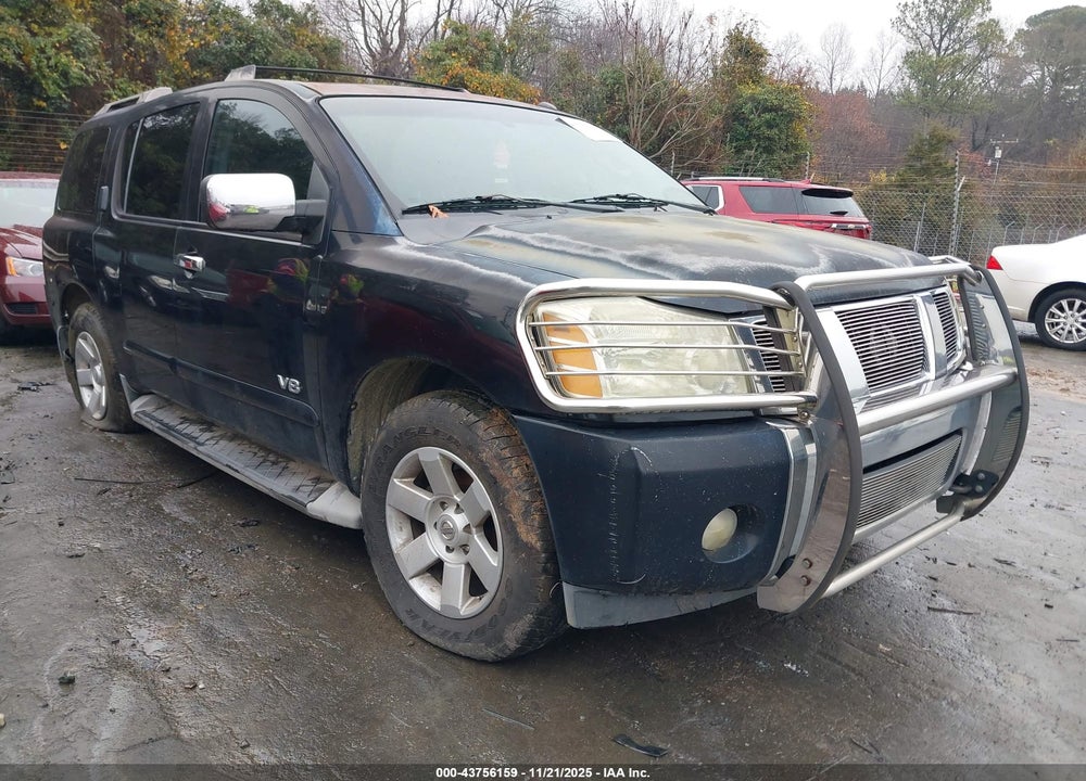 2006 NISSAN ARMADA LE VIN: 5N1AA08B16N708448