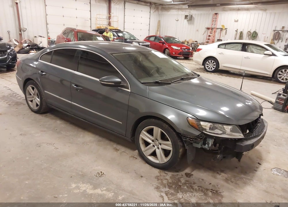 2014 VOLKSWAGEN CC 2.0T SPORT VIN: WVWBP7AN4EE531090