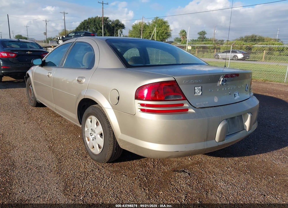 2002 DODGE STRATUS SE VIN: 1B3EL36X62N187321