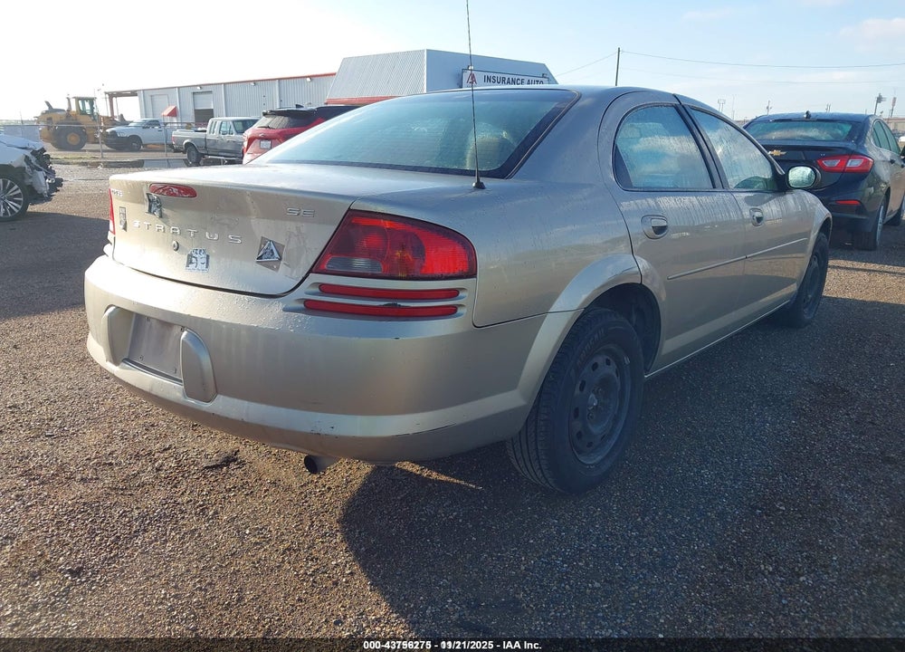 2002 DODGE STRATUS SE VIN: 1B3EL36X62N187321