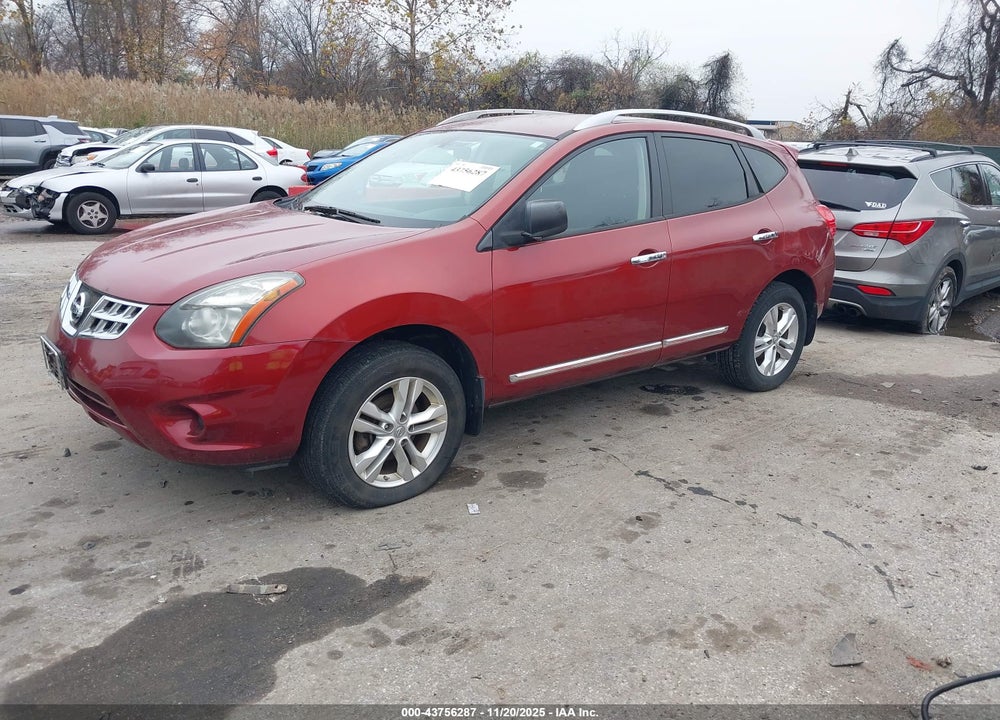 2015 NISSAN ROGUE SELECT S VIN: JN8AS5MV8FW756686