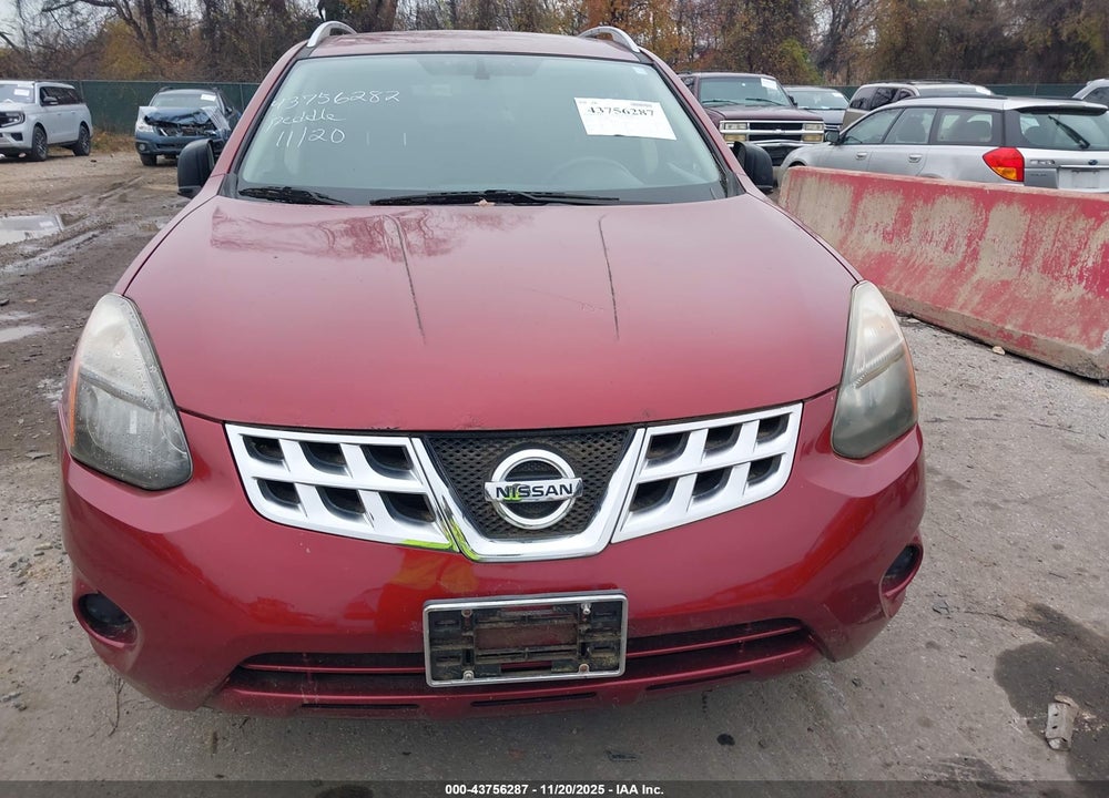 2015 NISSAN ROGUE SELECT S VIN: JN8AS5MV8FW756686
