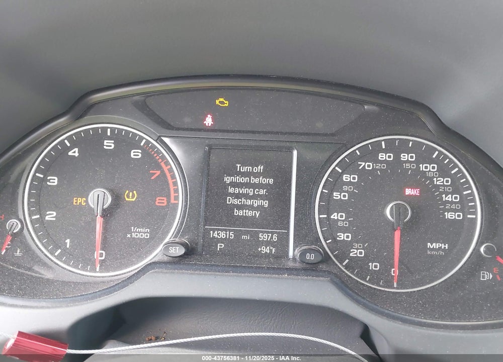 2013 AUDI Q5 2.0T PREMIUM VIN: WA1LFAFP0DA056035