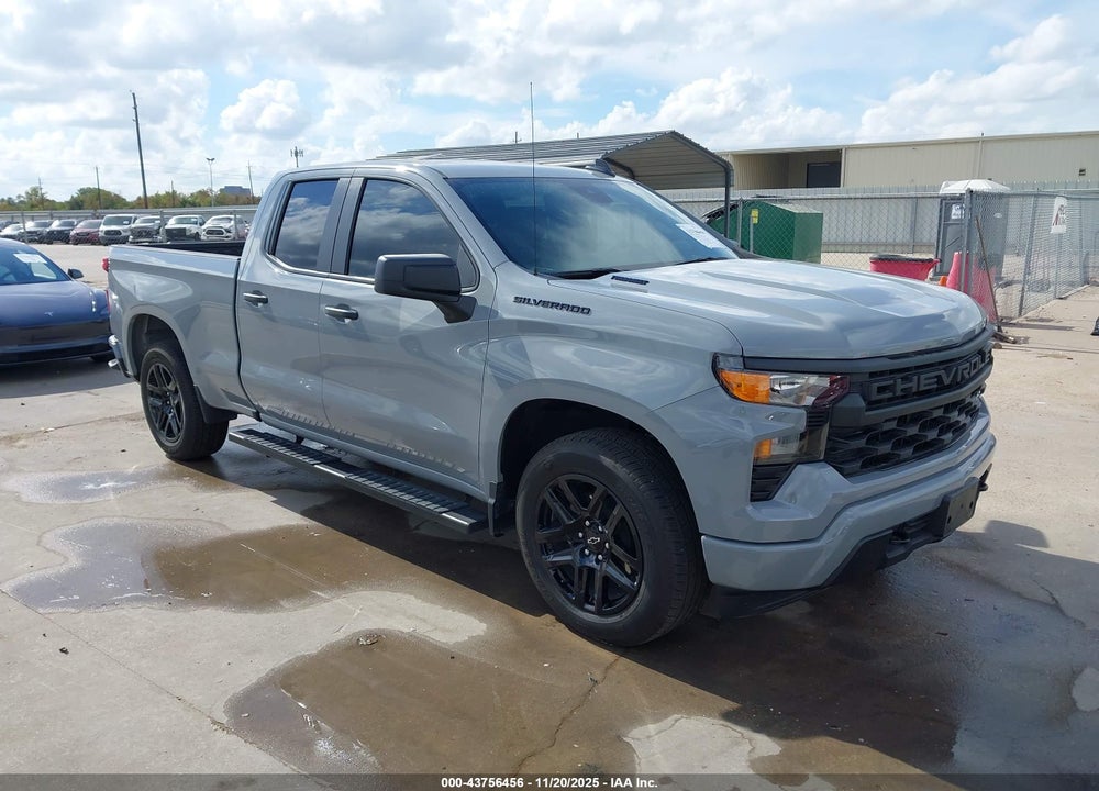 2025 CHEVROLET SILVERADO 1500 2WD  STANDARD BED CUSTOM VIN: 1GCRABEK8SZ250711