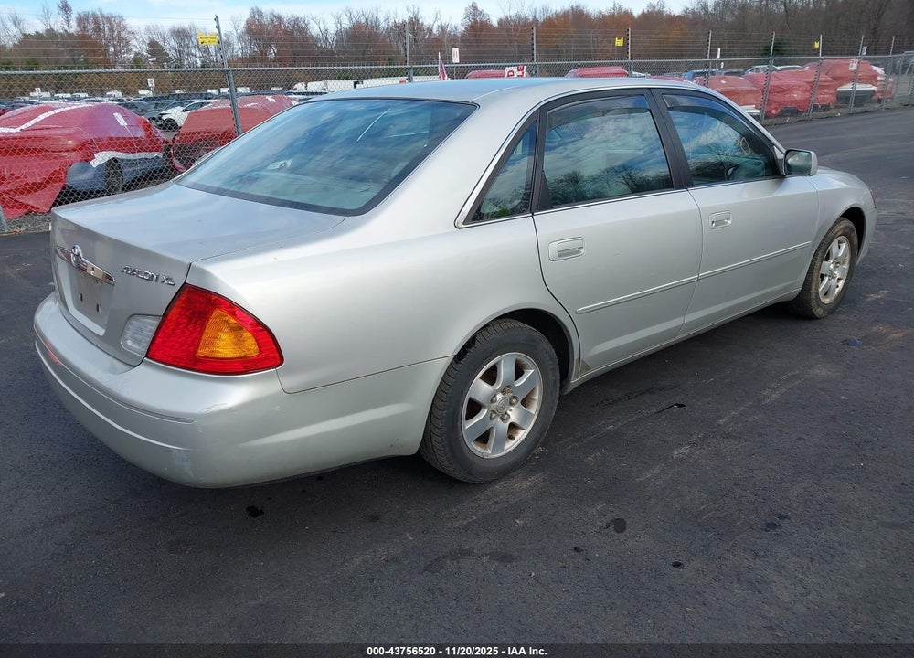 2001 TOYOTA AVALON XL VIN: 4T1BF28B51U145436