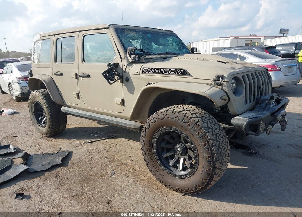 2022 JEEP WRANGLER UNLIMITED RUBICON 4X4 VIN: 1C4JJXFM2NW109665