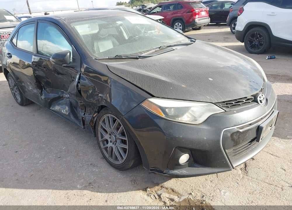 2016 TOYOTA COROLLA S PLUS VIN: 2T1BURHE7GC544271