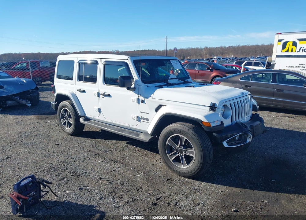 2023 JEEP WRANGLER 4-DOOR SAHARA 4X4 VIN: 1C4HJXEG7PW587139