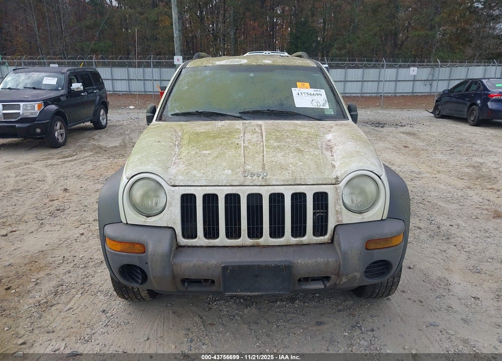 2003 JEEP LIBERTY SPORT VIN: 1J4GL48K43W708282