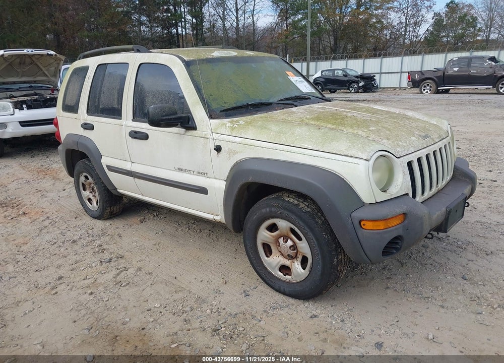 2003 JEEP LIBERTY SPORT VIN: 1J4GL48K43W708282