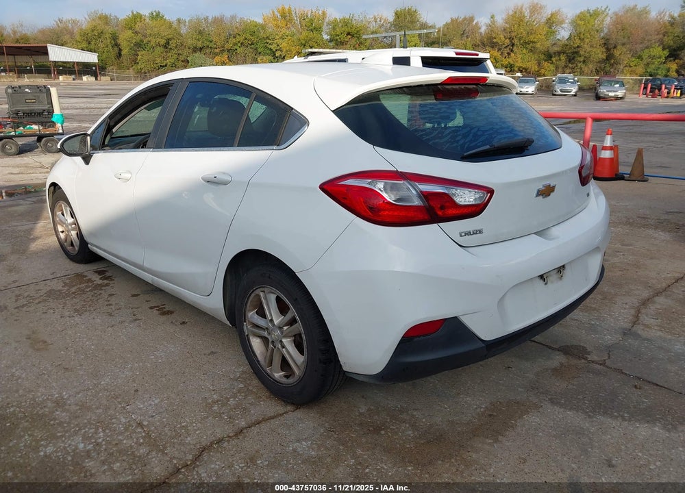 2018 CHEVROLET CRUZE LT AUTO VIN: 3G1BE6SM6JS610372