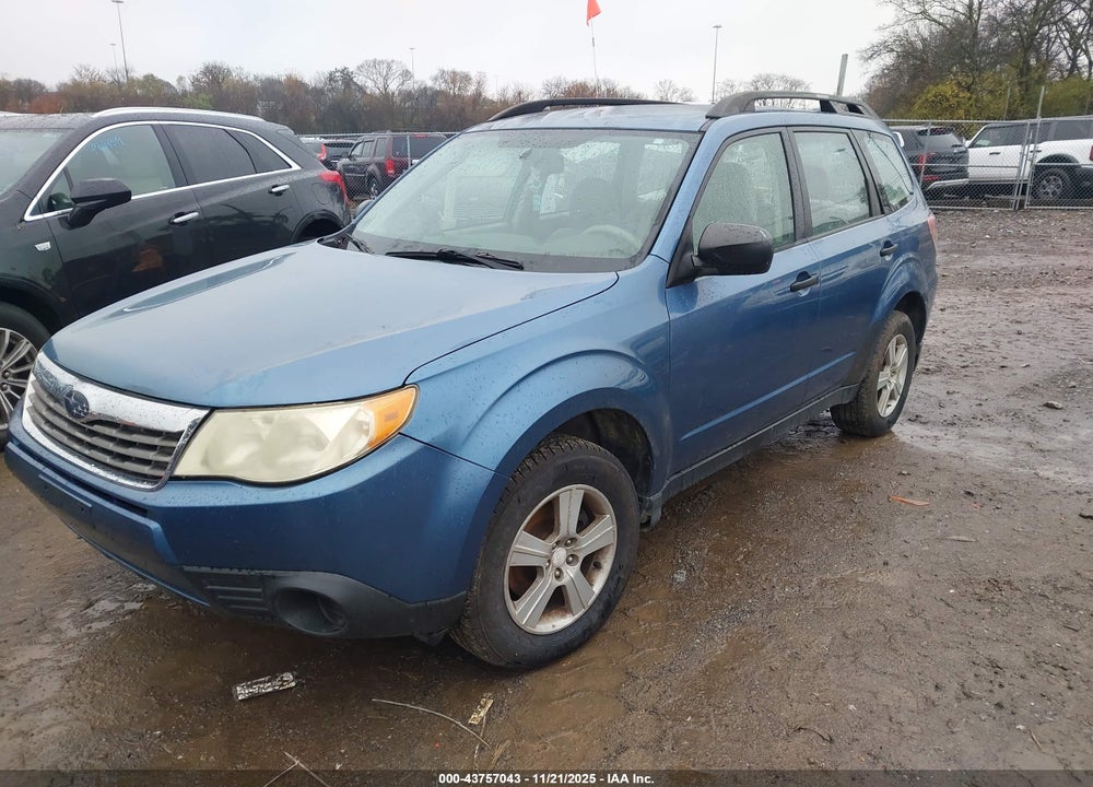 2010 SUBARU FORESTER 2.5X VIN: JF2SH6BC3AH804339
