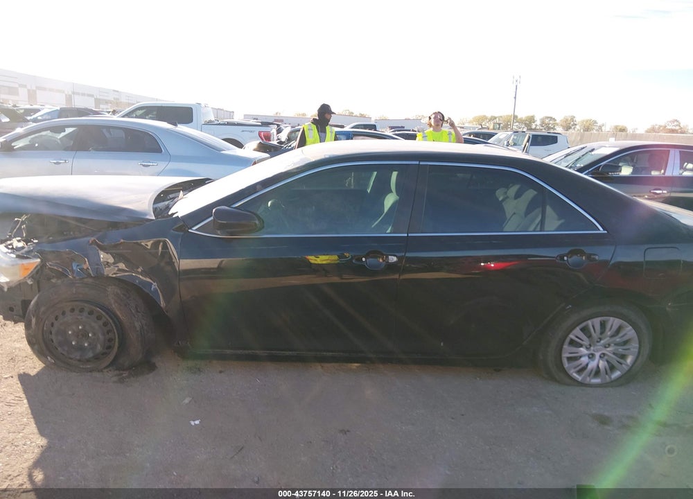 2013 TOYOTA CAMRY L VIN: 4T1BF1FK7DU641372