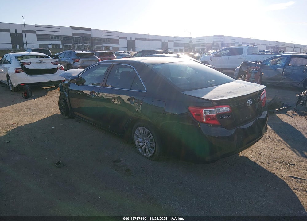 2013 TOYOTA CAMRY L VIN: 4T1BF1FK7DU641372