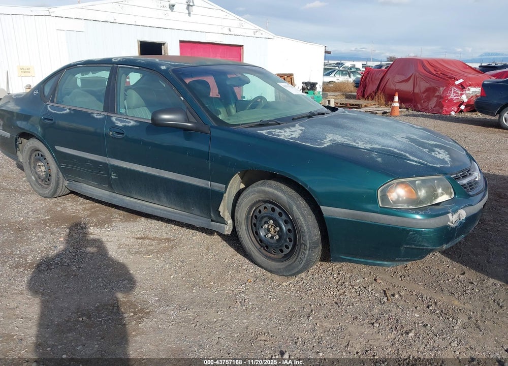 2001 CHEVROLET IMPALA VIN: 2G1WF55E619157705