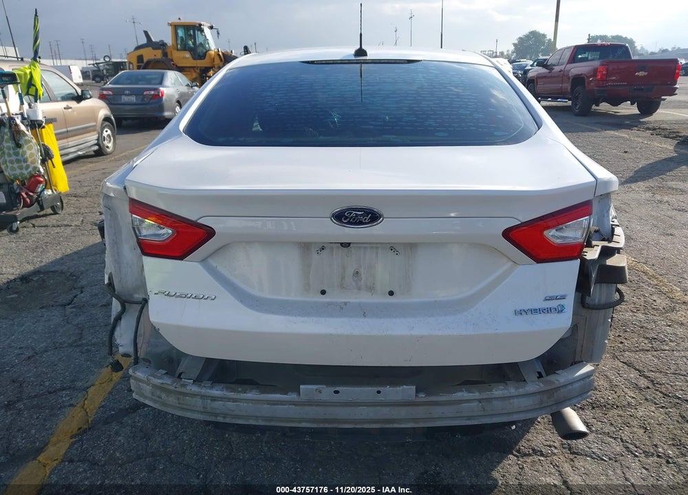 2014 FORD FUSION HYBRID SE VIN: 3FA6P0LU1ER234651